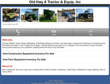 Tablet Screenshot of m.oldsixtractor.com